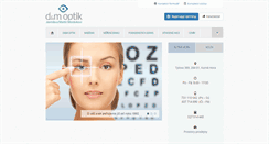 Desktop Screenshot of dmoptik.cz